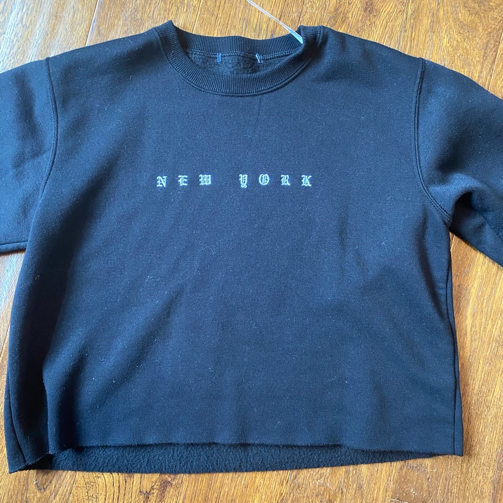 NEW YORK CREW NECK SWEATSHIRT